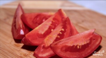 Салат из жареных помидоров - фото шаг 3
