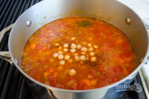 Суп из чечевицы и нута - фото шаг 5