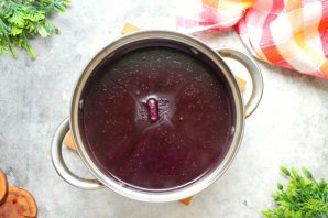 Кисель из черники - фото шаг 8
