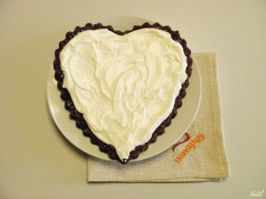 Торт в виде сердца - фото шаг 10