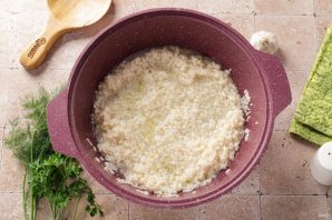 Ризотто с морепродуктами - фото шаг 5