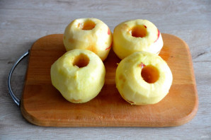 Польский пирог с яблоками и безе - фото шаг 7