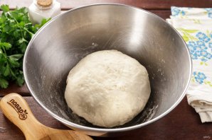 Тесто постное для чебуреков - фото шаг 6