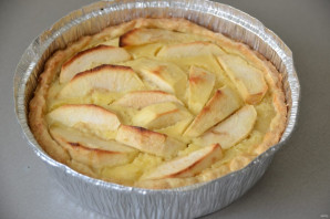 Пирог "Яблоки на снегу" - фото шаг 13