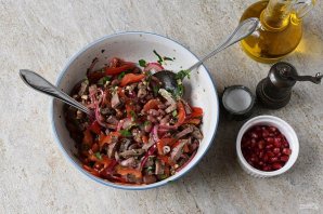 Салат "Тбилиси" с гранатом - фото шаг 14