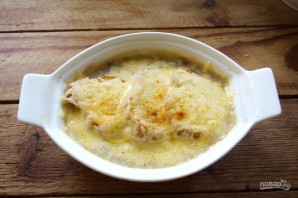 Луковый суп по-французски - фото шаг 12