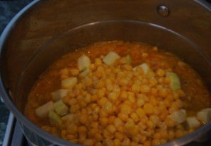 Крем-суп из сладкой кукурузы - фото шаг 6