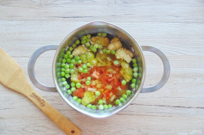 Суп с брюссельской капустой и брокколи - фото шаг 7
