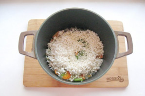 Рисовая каша с овощами - фото шаг 5