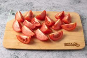 Быстрые малосольные помидоры - фото шаг 2