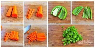 Салат из овощей и киноа - фото шаг 2