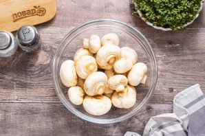 Грибы в аэрогриле - фото шаг 2