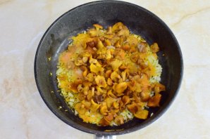 Грибной суп из лисичек