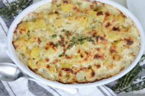 Картофель со сметаной и сыром - фото шаг 8