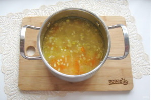 Суп с пшеном и фрикадельками - фото шаг 5