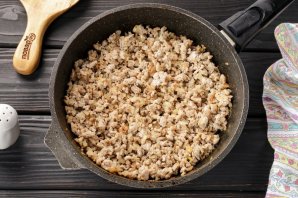 Блины с мясом и рисом - фото шаг 11