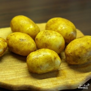 Картофель запеченный "Гармошка" - фото шаг 1