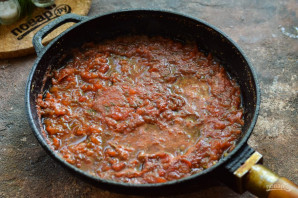 Грузинский томатный соус на зиму - фото шаг 7