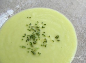 Суп-пюре из картофеля и лука-порей - фото шаг 4