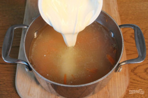 Сырный суп с индейкой - фото шаг 6