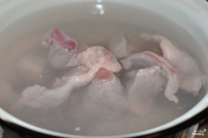 Суп на свином бульоне - фото шаг 1