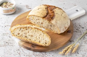 Ржано-пшеничный хлеб с семечками - фото шаг 10