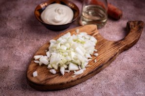 Печень с морковью и луком - фото шаг 3