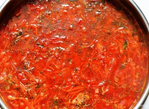 Борщ с томатной пастой - фото шаг 4