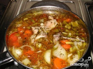 Куриный суп при простуде - фото шаг 1