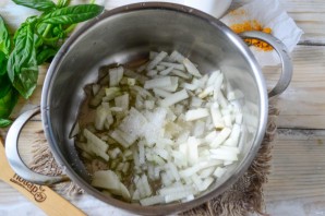 Томатный суп из печки с базиликом - фото шаг 2