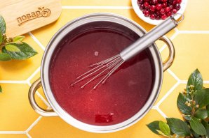 Клюквенный напиток - фото шаг 11