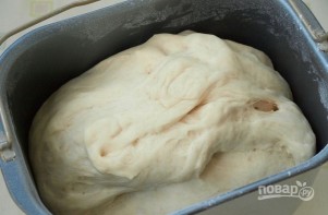 Тесто в хлебопечке - фото шаг 5