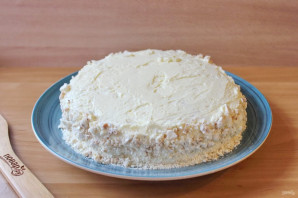 Торт безе с заварным кремом - фото шаг 16