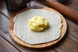 Хачапури рецепт на сковороде - фото шаг 7