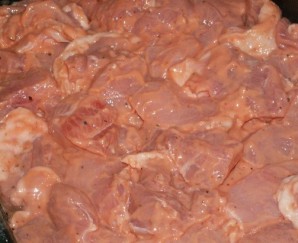Свинина с помидорами и сыром - фото шаг 1