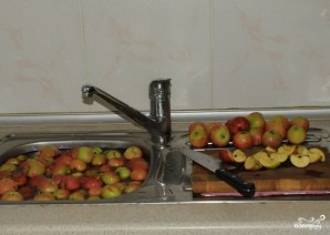 Яблочная брага - фото шаг 1