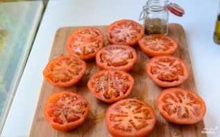 Запеченные томаты - фото шаг 2