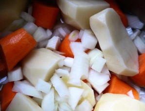 Диетический овощной суп-пюре - фото шаг 1