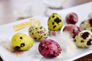 Перепелиные яйца-крашенки на Пасху - фото шаг 3
