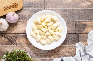 Маринованный чеснок по-корейски - фото шаг 3