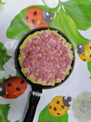 Пицца на поленте "Bravolli" - фото шаг 10