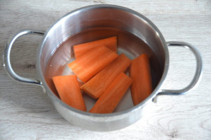 Крупеники с полентой "Bravolli" и морковью - фото шаг 1