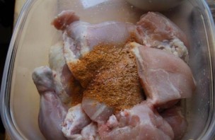 Курица карри в духовке   - фото шаг 1