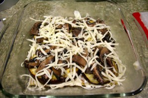 Лазанья с овощами и грибами - фото шаг 6