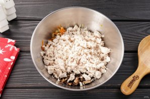 Салат "Дед Мороз-Красный нос" - фото шаг 4