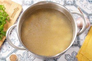 Куриный суп с рисом - фото шаг 8