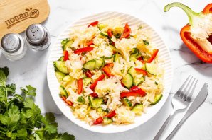 Салат из ледяного гриба - фото шаг 10