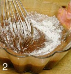Шоколадный кекс с жидкой сердцевиной - фото шаг 2