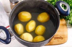 Картофель со сметаной и зеленью - фото шаг 3