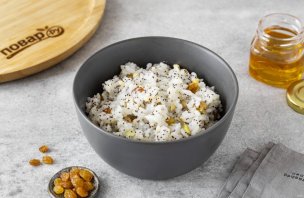 Кутья из риса с изюмом и медом - фото шаг 7